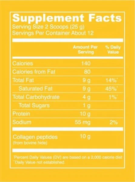 COLLAGEN CREAMER VANILLA 10.6 OZ