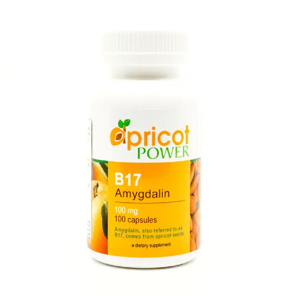 APRICOT POWER B17/AMYGDALIN 100 MG CAPSULES