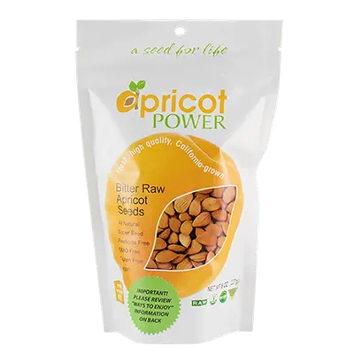 BITTER RAW APRICOT SEEDS - 8 OZ.